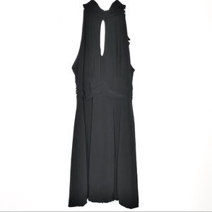 White House Black Market Black Halter Dress